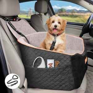 Black Quilted Dog Car Seat Cover. New without box.